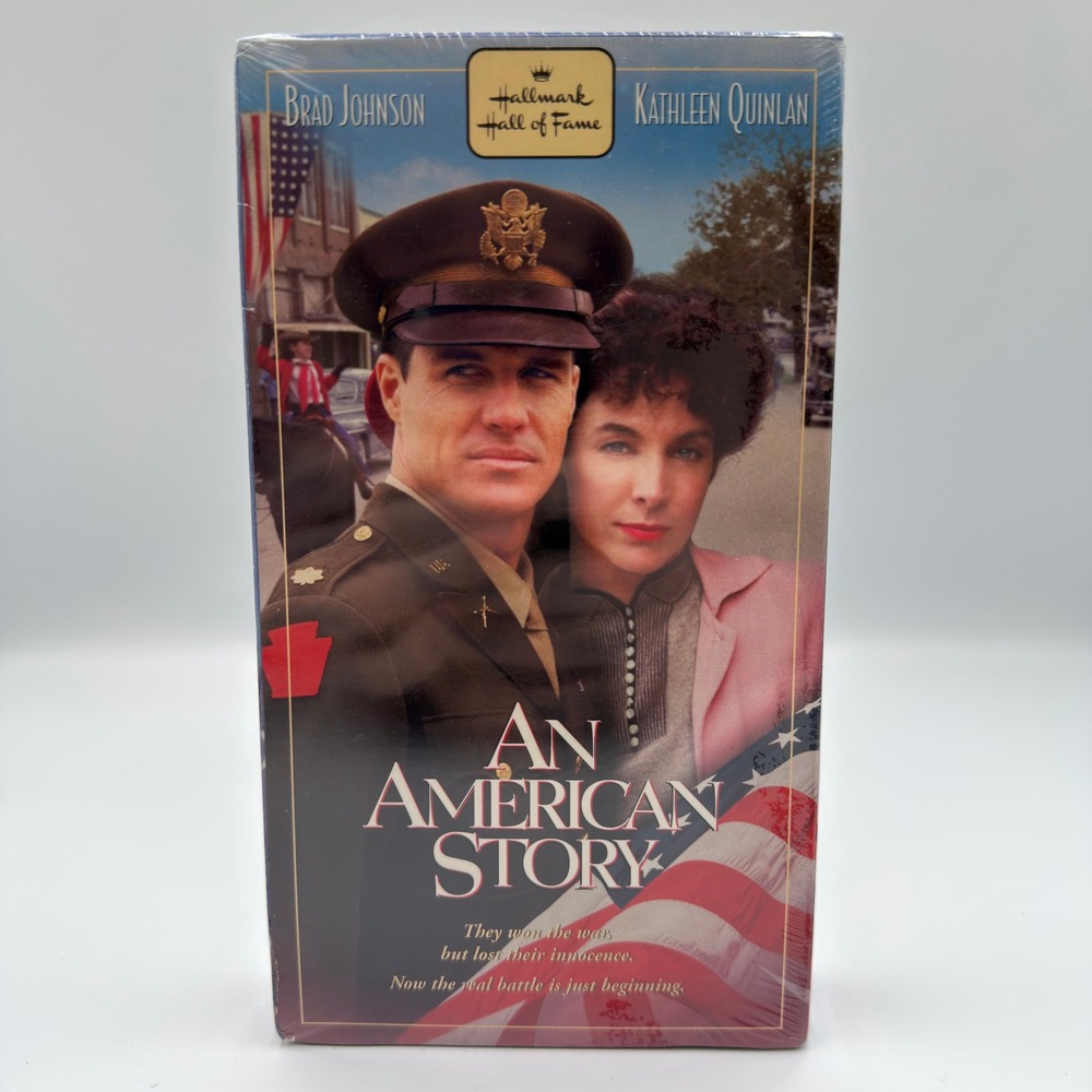 An American Story VHS Hallmark Hall of Fame Brad Johnson Kathleen Quinlan SEALED